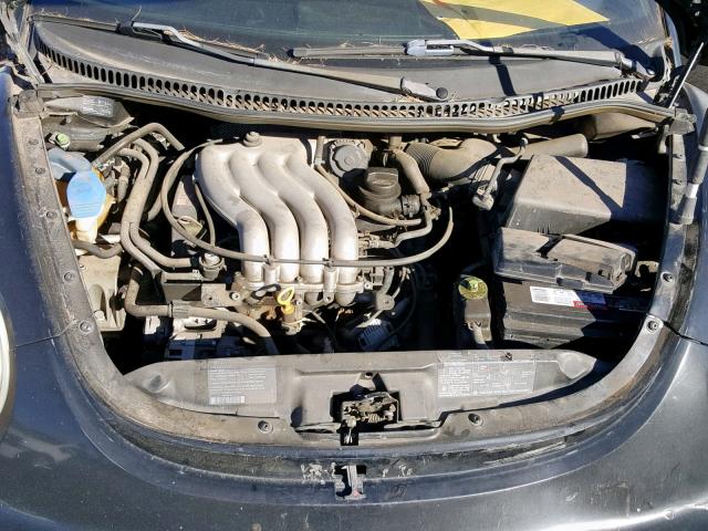 3VWCA21C6XM462467 - 1999 VOLKSWAGEN NEW BEETLE Schwarz Foto 7