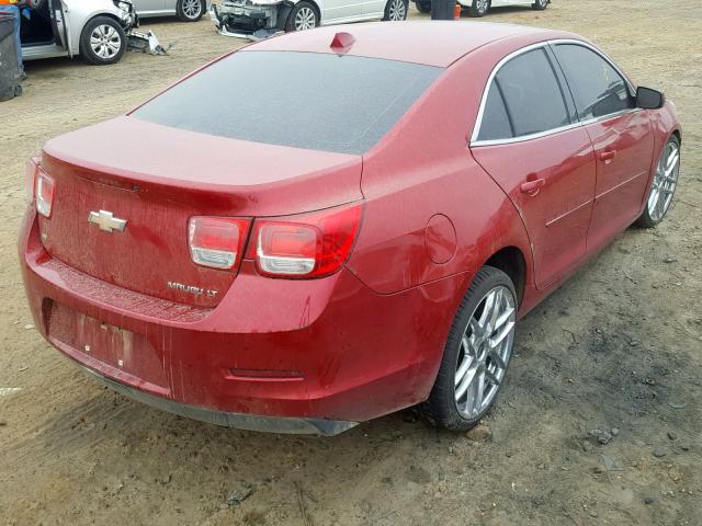 1G11C5SLXEF257003 - 2014 CHEVROLET MALIBU 1LT 红色 照片 4