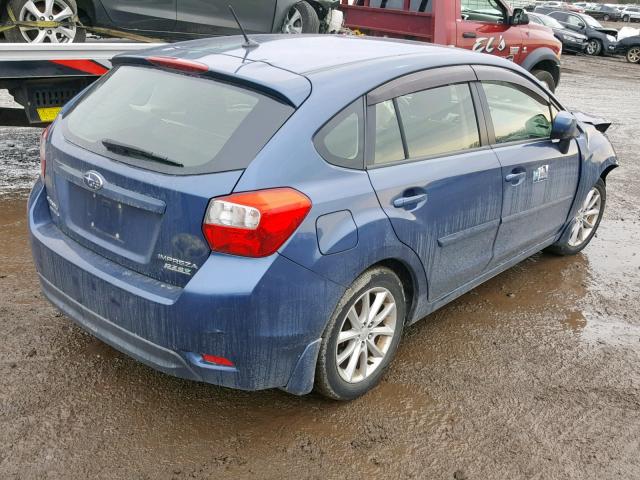 JF1GPAC68D2216131 - 2013 SUBARU IMPREZA PR BLUE photo 4