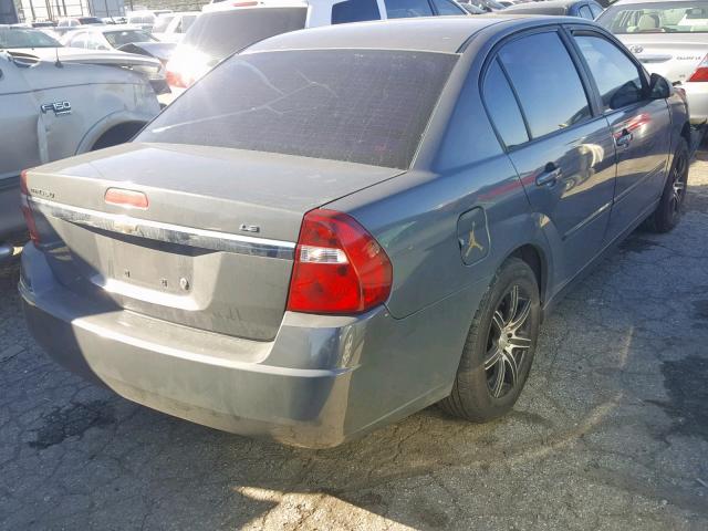 1G1ZS58F37F250842 - 2007 CHEVROLET MALIBU LS GRAY photo 4