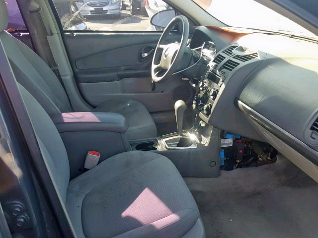 1G1ZS58F37F250842 - 2007 CHEVROLET MALIBU LS GRAY photo 5