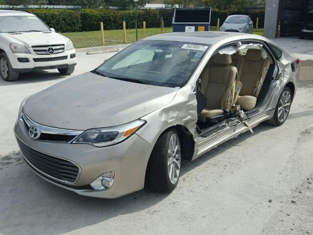 4T1BK1EB7FU160828 - 2015 TOYOTA AVALON XLE 金色 照片 2