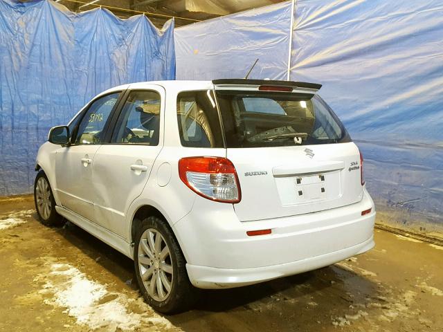 JS2YA5A50D6100101 - 2013 SUZUKI SX4 WHITE photo 3