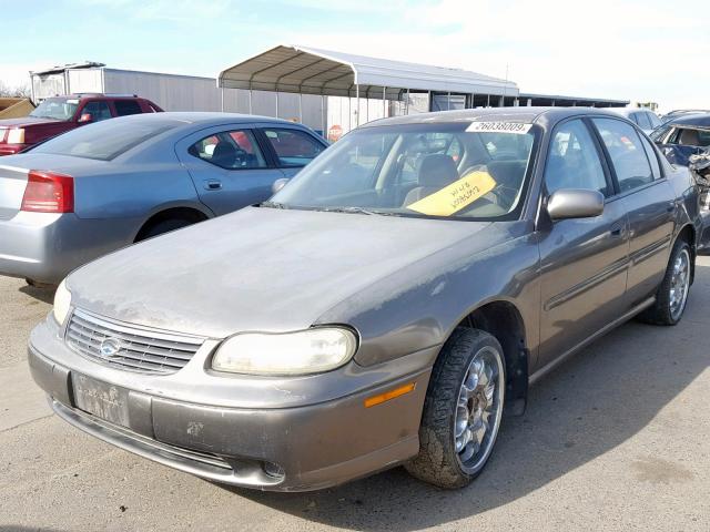 1G1NE52J8X6110711 - 1999 CHEVROLET MALIBU LS CHARCOAL photo 2