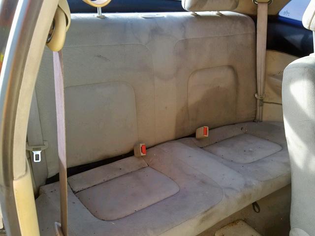 3VWCC21C9XM436374 - 1999 VOLKSWAGEN NEW BEETLE Qara foto 6