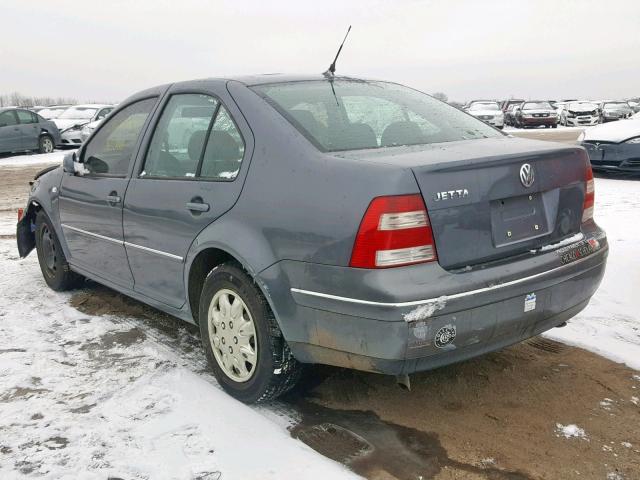 3VWRK69MX4M080787 - 2004 VOLKSWAGEN JETTA GL GRAY photo 3