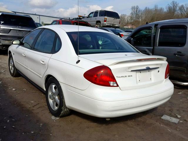 1FAFP55S73G233906 - 2003 FORD TAURUS SES WHITE photo 3