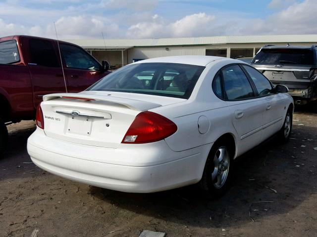 1FAFP55S73G233906 - 2003 FORD TAURUS SES WHITE photo 4