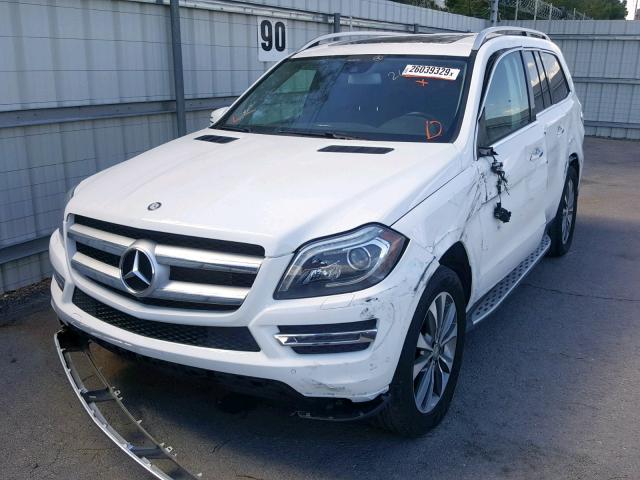 4JGDF6EE2GA642047 - 2016 MERCEDES-BENZ GL 450 4MA WHITE photo 2