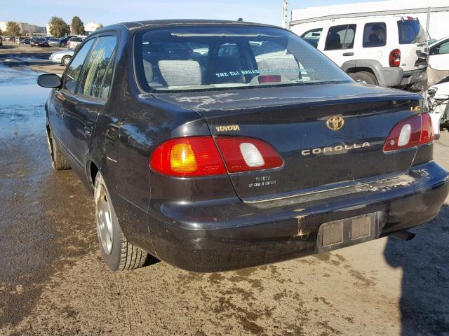 2T1BR12E0XC129059 - 1999 TOYOTA COROLLA VE BLACK photo 3