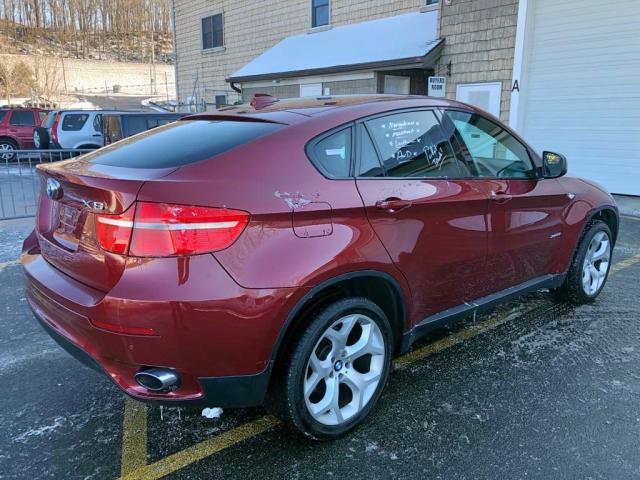 5UXFG43578LJ36252 - 2008 BMW X6 XDRIVE3 RED photo 3