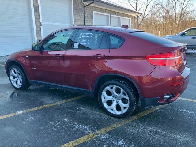 5UXFG43578LJ36252 - 2008 BMW X6 XDRIVE3 RED photo 4