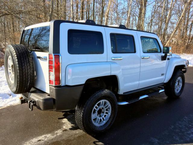 5GTDN136768108465 - 2006 HUMMER H3 WHITE photo 3