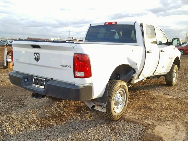 3C6UR5CL9HG667576 - 2017 RAM 2500 ST WHITE photo 4