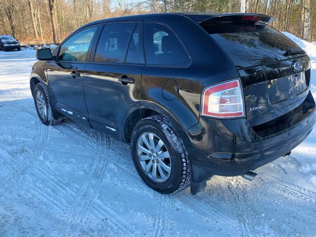 2FMDK49C57BA72445 - 2007 FORD EDGE SEL P BLACK photo 3