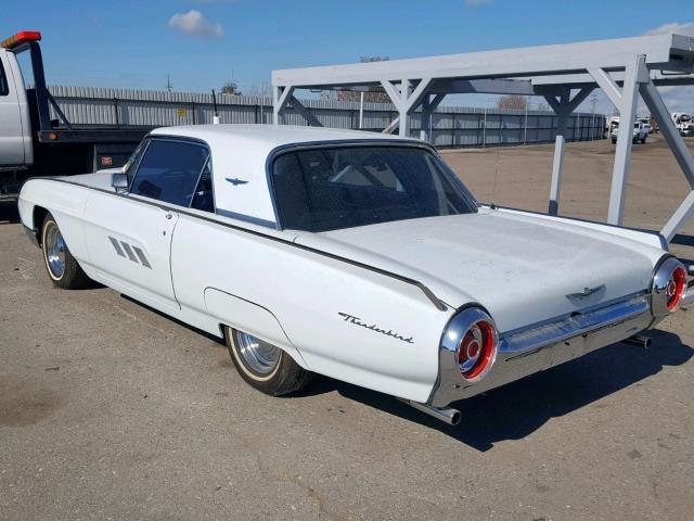 3Y83Z146350 - 1963 FORD THUNDERBIR BLUE photo 3