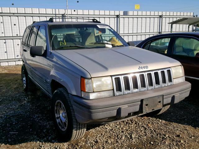 1J4GZ58S0SC673938 - 1995 JEEP GRAND CHER SILVER photo 1