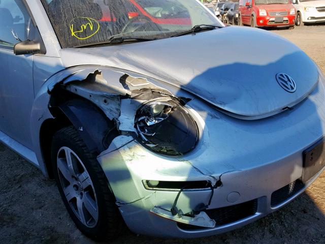 3VWRG31C76M423240 - 2006 VOLKSWAGEN NEW BEETLE Gümüş foto 9