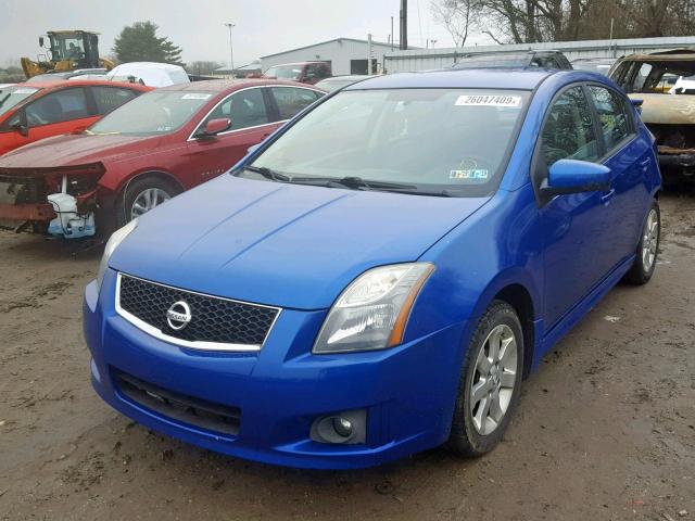 3N1AB6AP0AL701495 - 2010 NISSAN SENTRA 2.0 BLUE photo 2