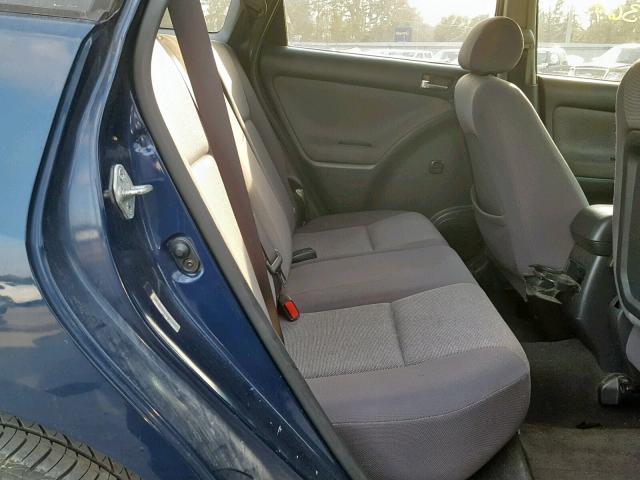 2T1KR32E13C044463 - 2003 TOYOTA MATRIX 蓝色 照片 6
