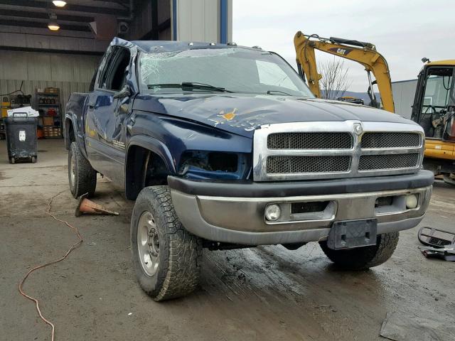 3B7KF23642M223032 - 2002 DODGE RAM 2500 BLUE photo 1