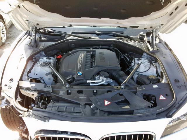 WBAYE4C53DD137190 - 2013 BMW 740 LI WHITE photo 7