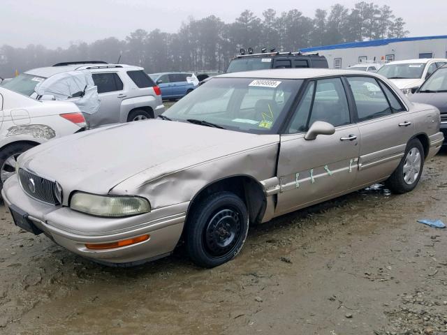 1G4HR52K7VH582610 - 1997 BUICK LESABRE LI GOLD photo 2