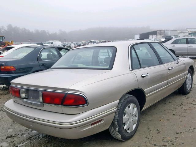 1G4HR52K7VH582610 - 1997 BUICK LESABRE LI GOLD photo 4