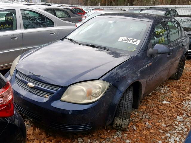 1G1AD5F58A7120557 - 2010 CHEVROLET COBALT 1LT BLUE photo 2