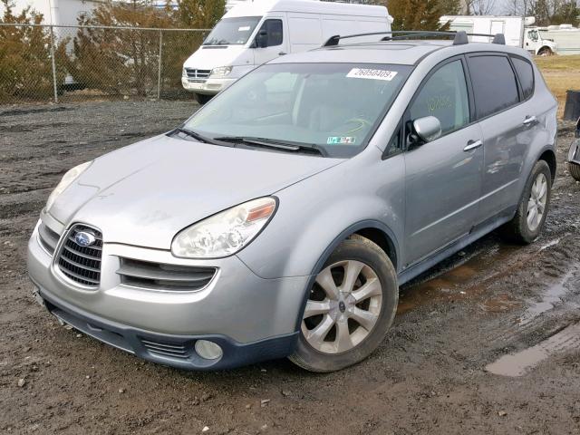 4S4WX85D974409869 - 2007 SUBARU B9 TRIBECA SILVER photo 2