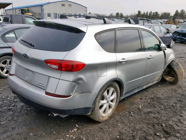 4S4WX85D974409869 - 2007 SUBARU B9 TRIBECA SILVER photo 4