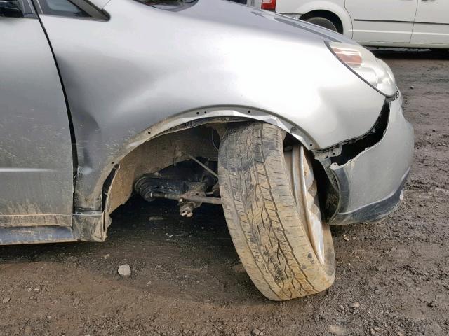 4S4WX85D974409869 - 2007 SUBARU B9 TRIBECA SILVER photo 9