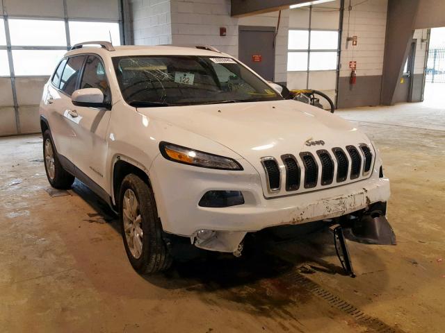 1C4PJMDB8GW309124 - 2016 JEEP CHEROKEE L WHITE photo 1