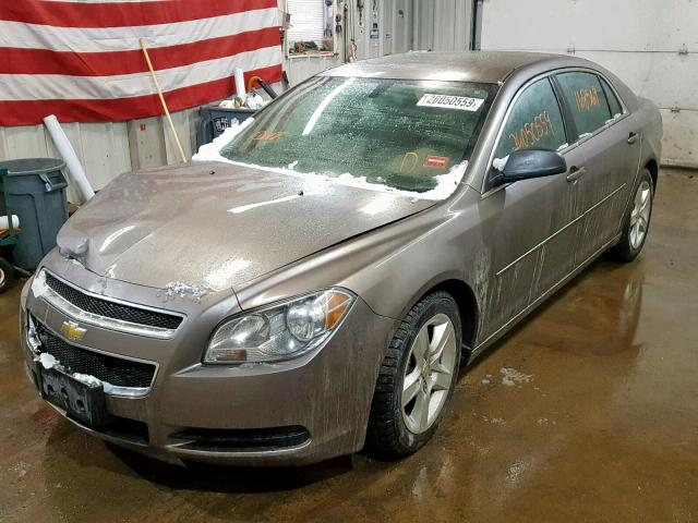 1G1ZA5E1XBF118441 - 2011 CHEVROLET MALIBU LS ყავისფერი ფოტო 2