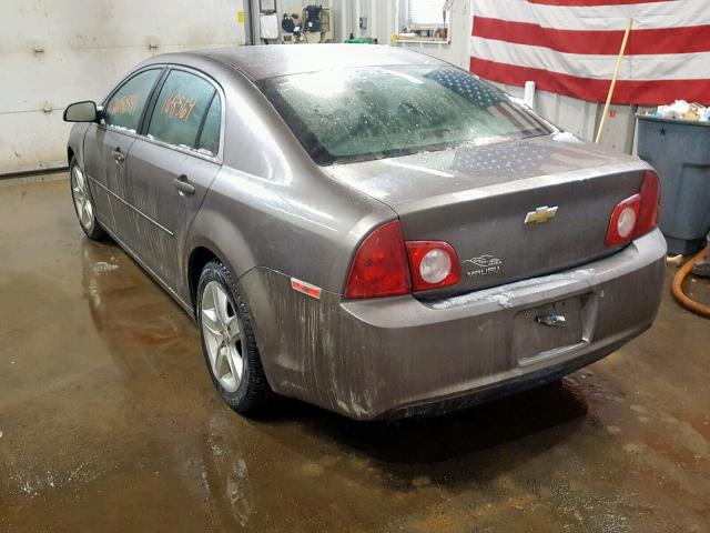 1G1ZA5E1XBF118441 - 2011 CHEVROLET MALIBU LS ყავისფერი ფოტო 3