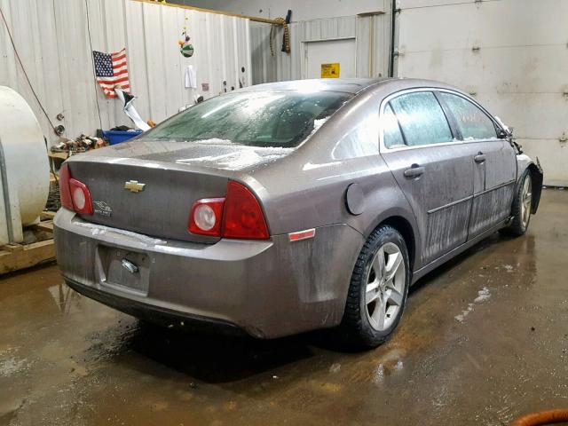 1G1ZA5E1XBF118441 - 2011 CHEVROLET MALIBU LS ყავისფერი ფოტო 4