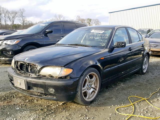 WBAEV53414KM33255 - 2004 BMW 330 I BLACK photo 2