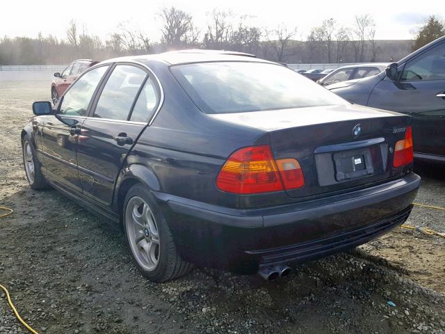 WBAEV53414KM33255 - 2004 BMW 330 I BLACK photo 3