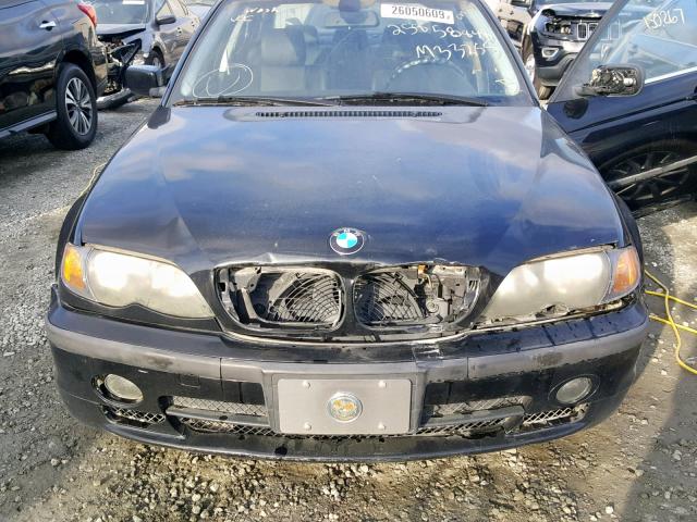 WBAEV53414KM33255 - 2004 BMW 330 I BLACK photo 7