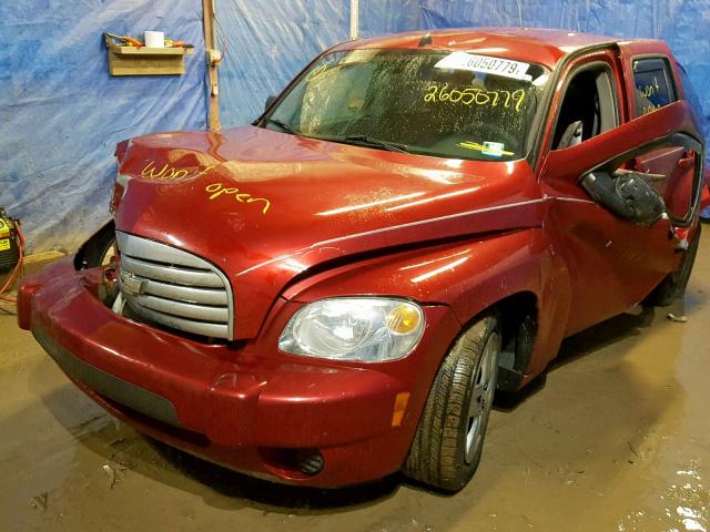 3GNBAADB0AS534723 - 2010 CHEVROLET HHR LS 勃艮第红 照片 2