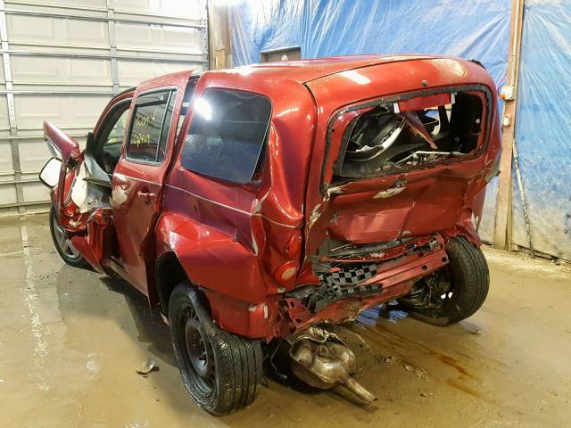 3GNBAADB0AS534723 - 2010 CHEVROLET HHR LS 勃艮第红 照片 3