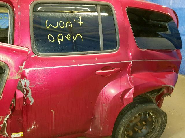 3GNBAADB0AS534723 - 2010 CHEVROLET HHR LS 勃艮第红 照片 9