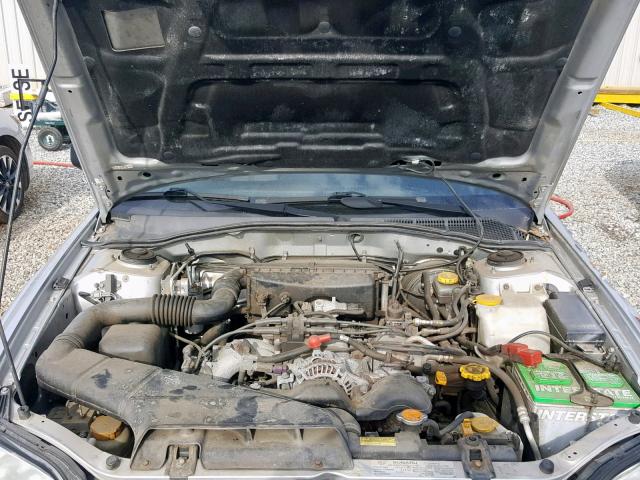 4S4BT62C567102237 - 2006 SUBARU BAJA SPORT SILVER photo 7