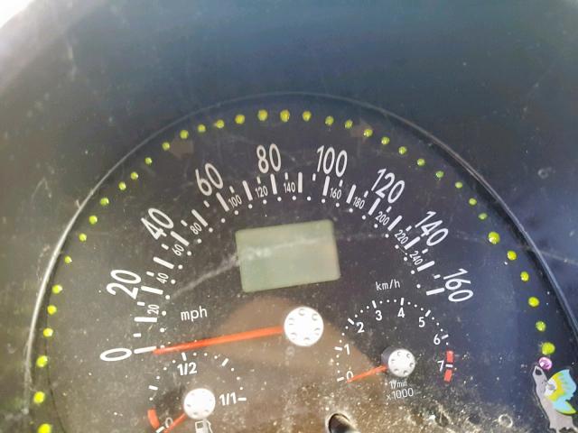 3VWDD21C21M463571 - 2001 VOLKSWAGEN NEW BEETLE ლურჯი ფოტო 8