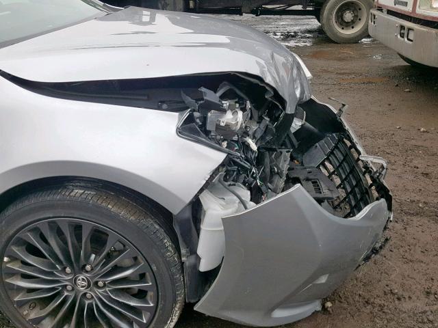 4T1BK1EBXGU222854 - 2016 TOYOTA AVALON XLE SILVER photo 9