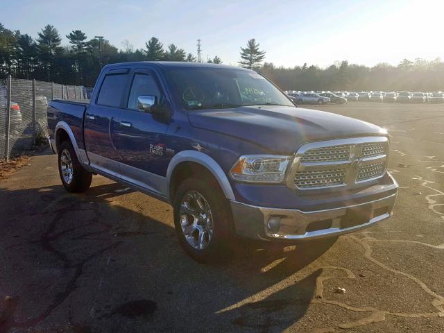 1C6RR7NT3GS150814 - 2016 RAM 1500 LARAM BLUE photo 1