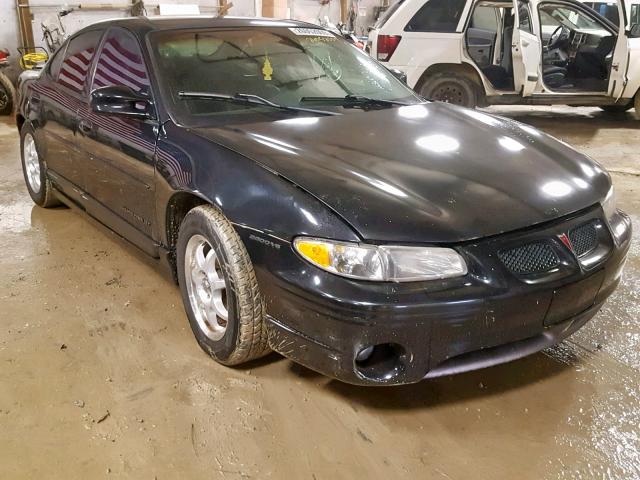1G2WP52K0WF289005 - 1998 PONTIAC GRAND PRIX BLACK photo 1