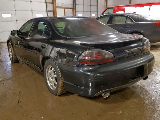 1G2WP52K0WF289005 - 1998 PONTIAC GRAND PRIX BLACK photo 3