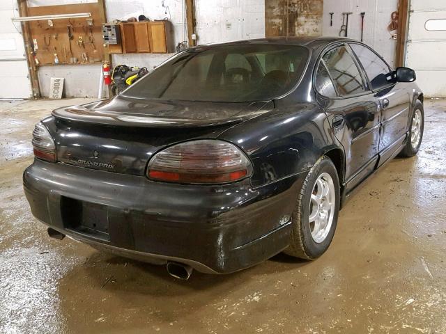 1G2WP52K0WF289005 - 1998 PONTIAC GRAND PRIX BLACK photo 4