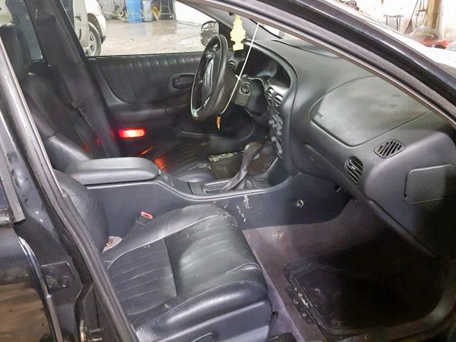 1G2WP52K0WF289005 - 1998 PONTIAC GRAND PRIX BLACK photo 5